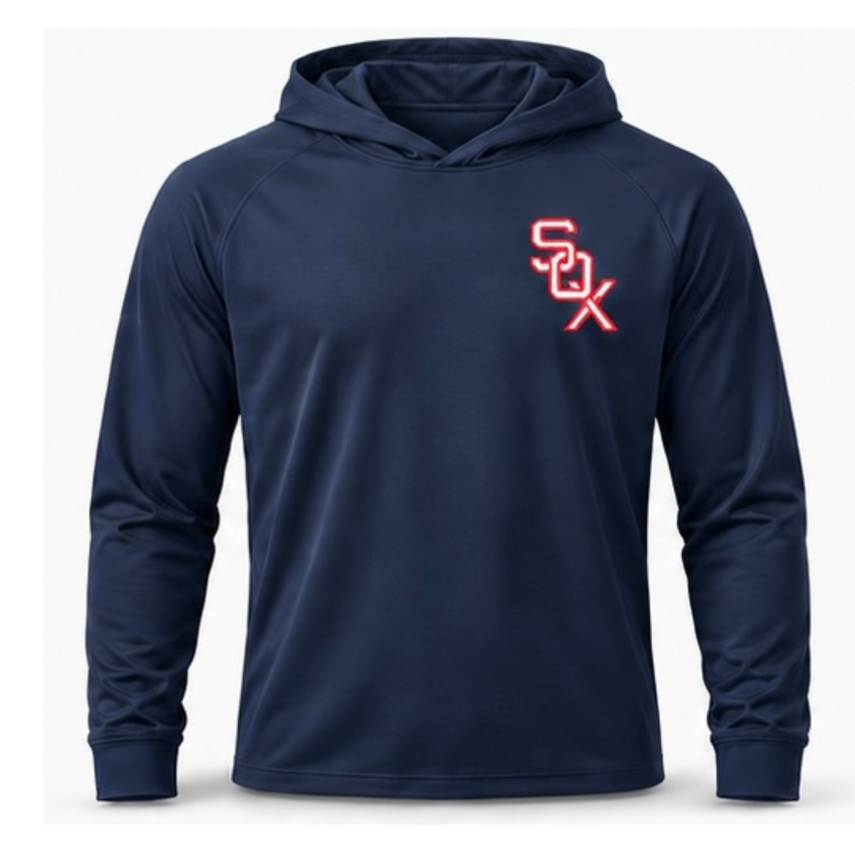 Baseball Hooded Long Sleeve