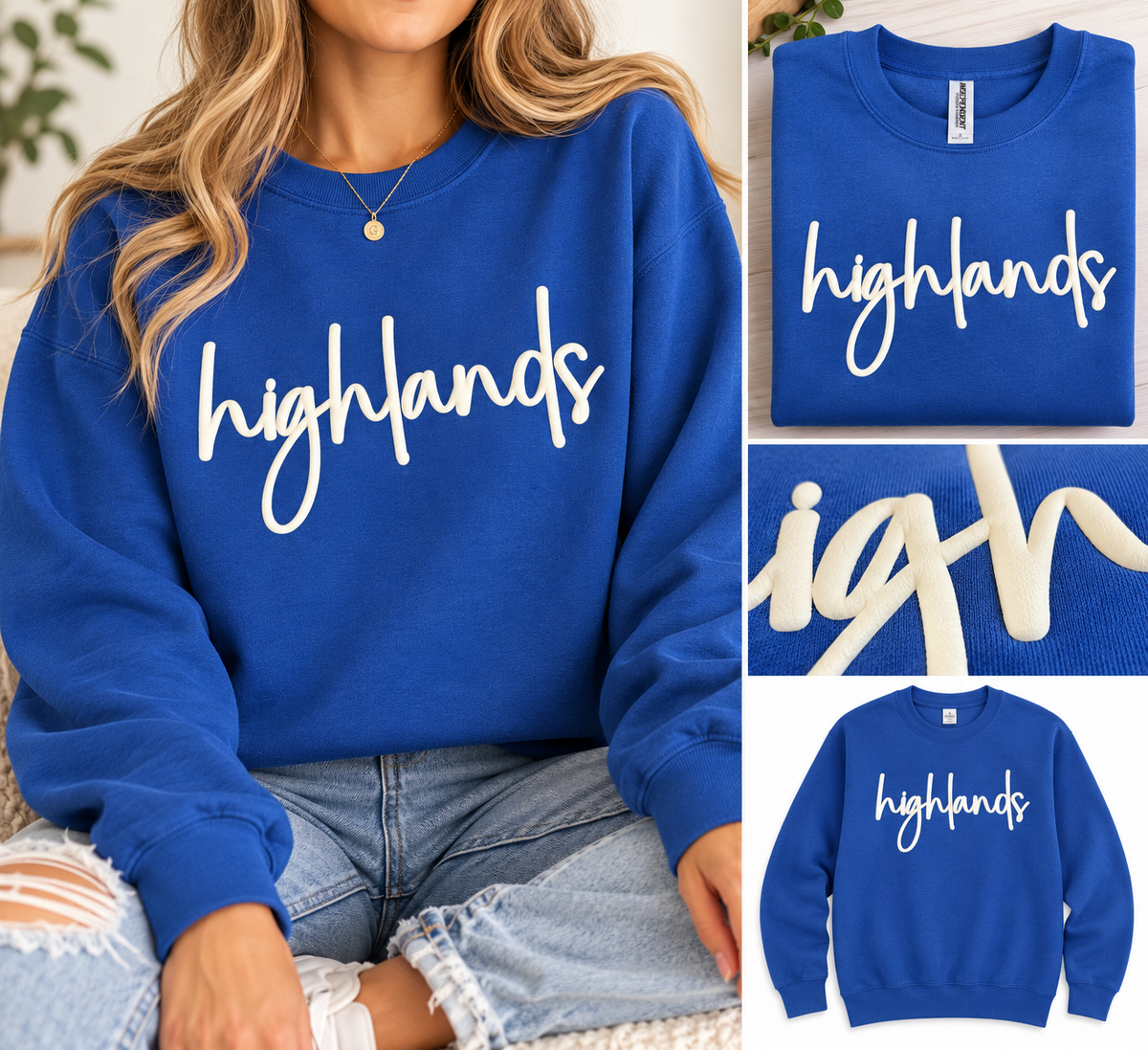 Custom Puff Sweatshirt