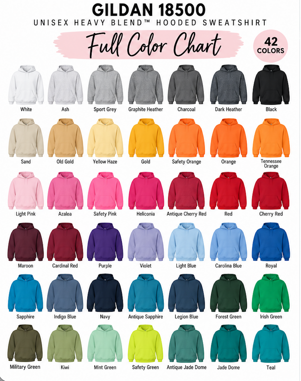 Adult Custom Gildan Hoodie