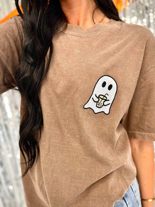 Embroidered Ghost Coffee