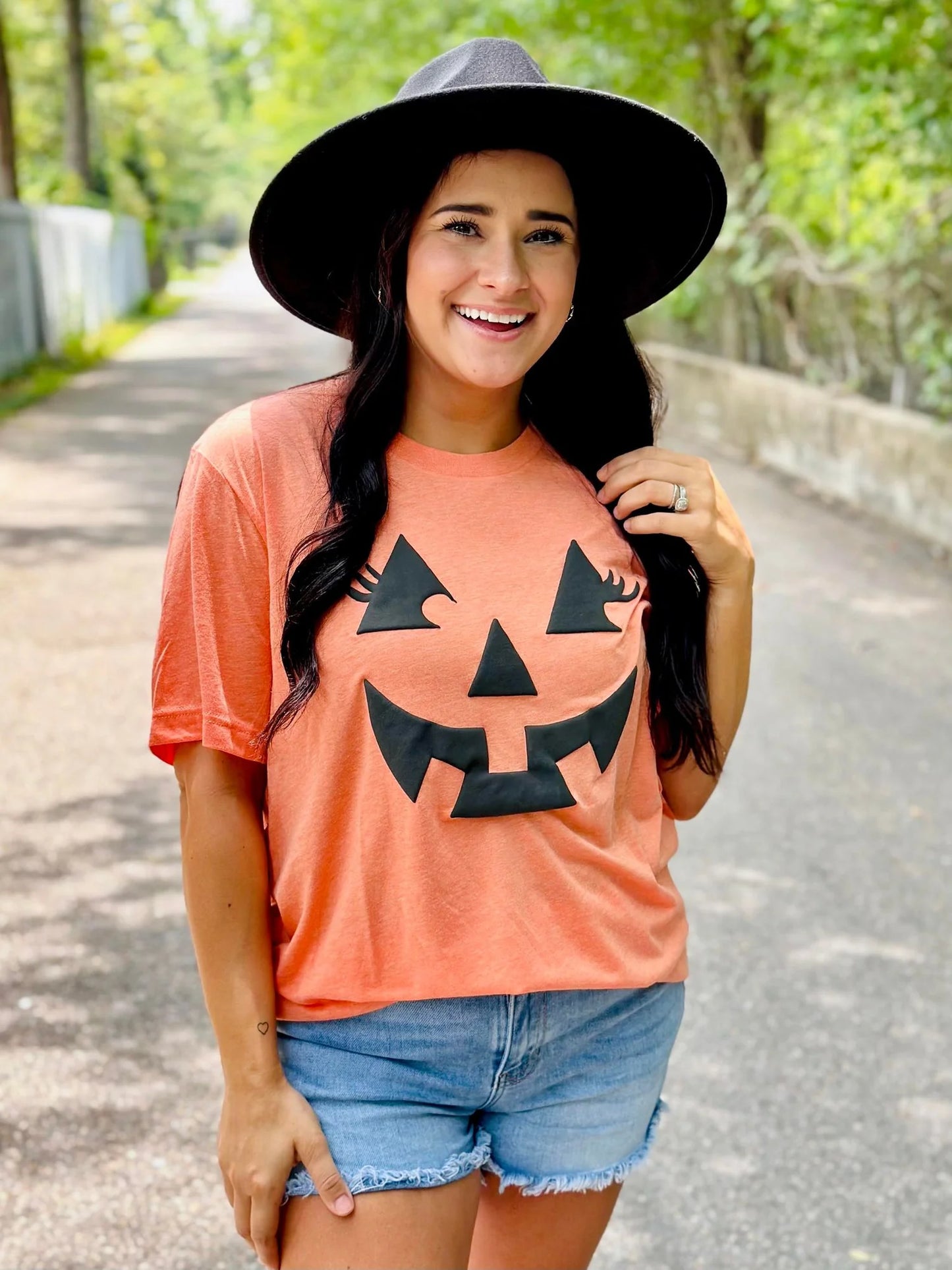 Puff Pumpkin Face