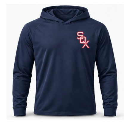 Baseball Hooded Long Sleeve