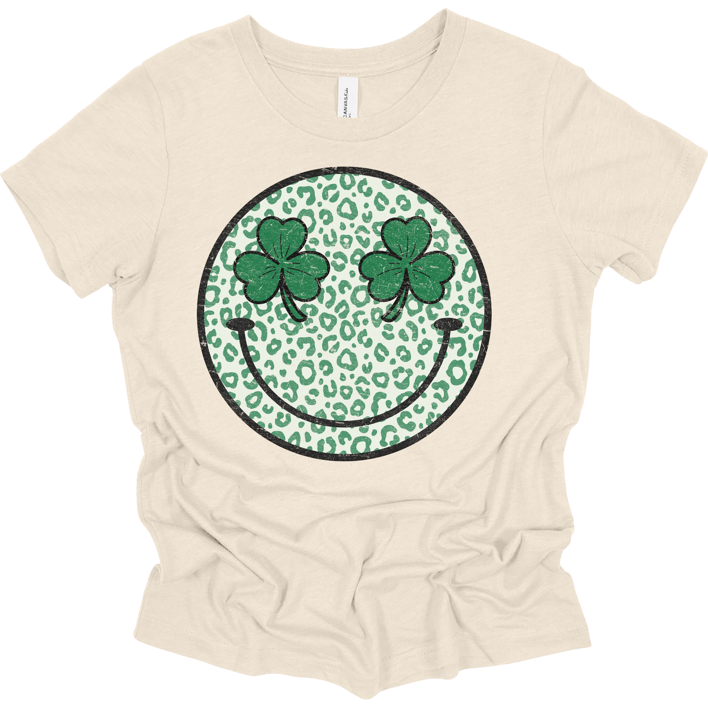 Leopard Shamrock Smiley