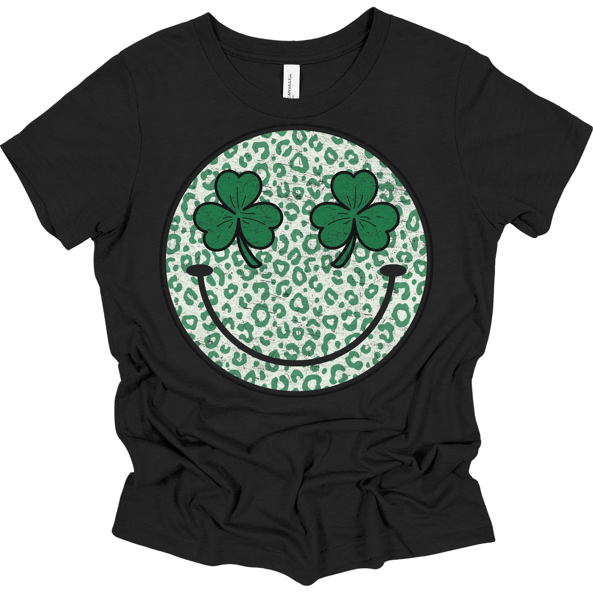 Leopard Shamrock Smiley