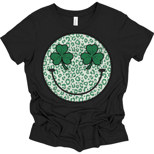 Leopard Shamrock Smiley
