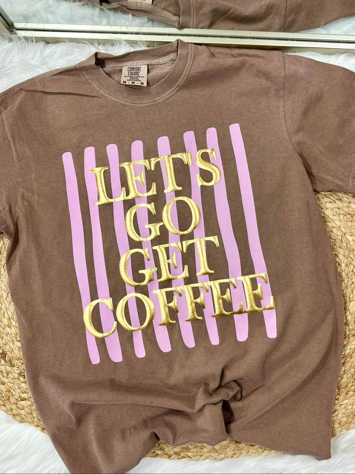 Let's Go Get Coffee Puff