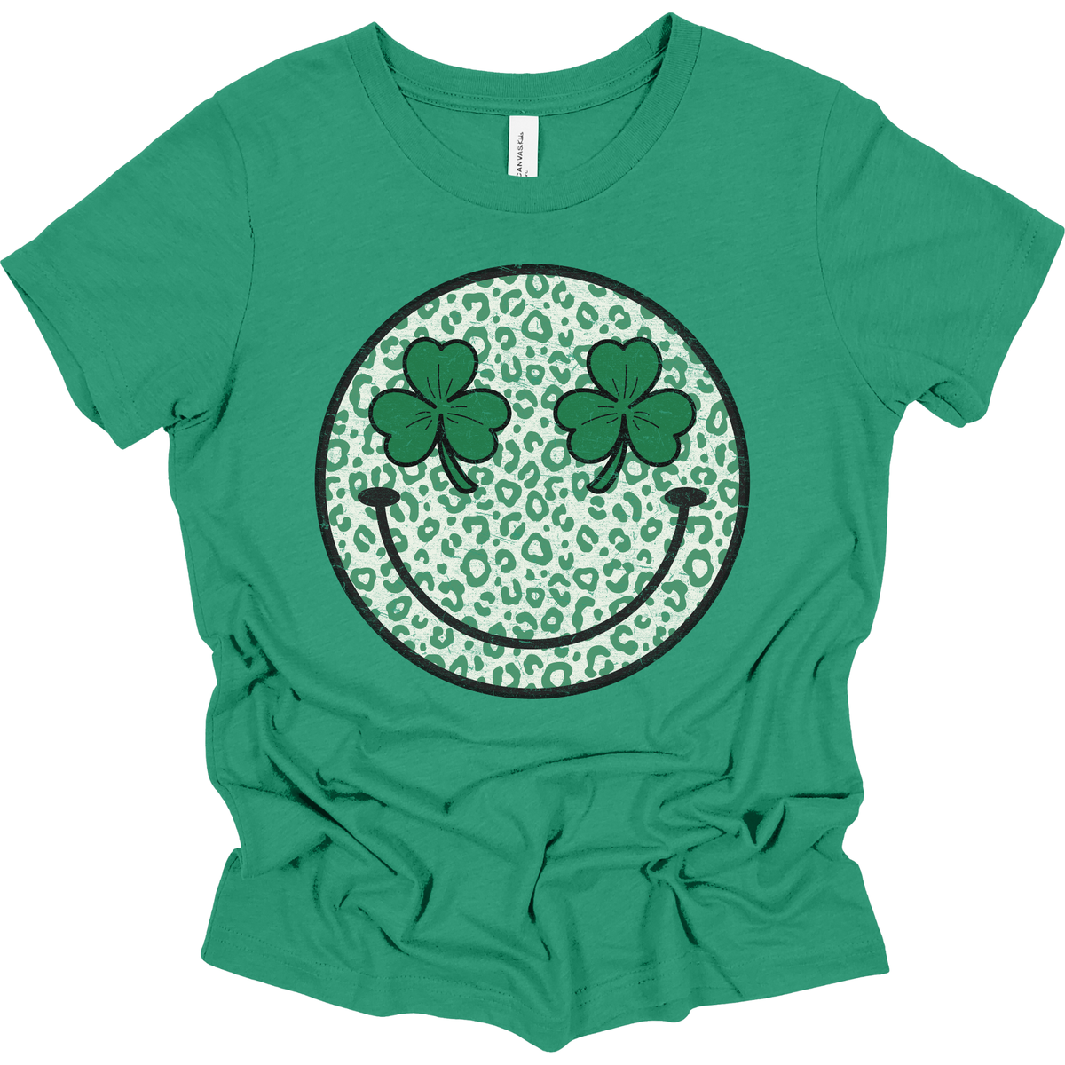 Leopard Shamrock Smiley