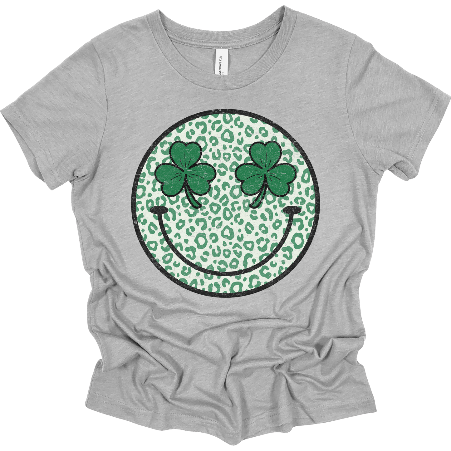 Leopard Shamrock Smiley