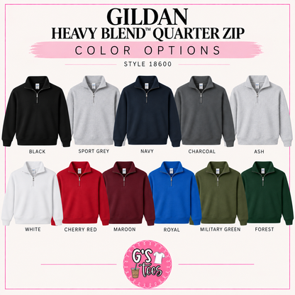 Custom Gildan Quarter Zip