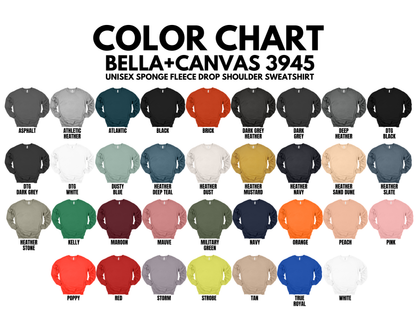 Adult Custom Bella Canvas Sweatshirt