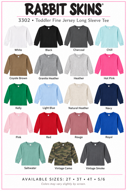 Toddler Custom Long Sleeve