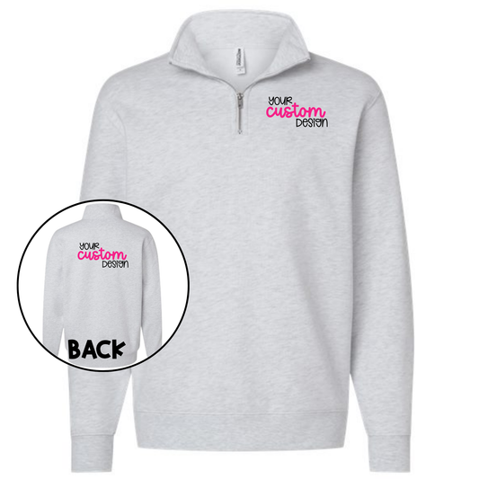 Custom Independent Trading Co. Quarter Zip