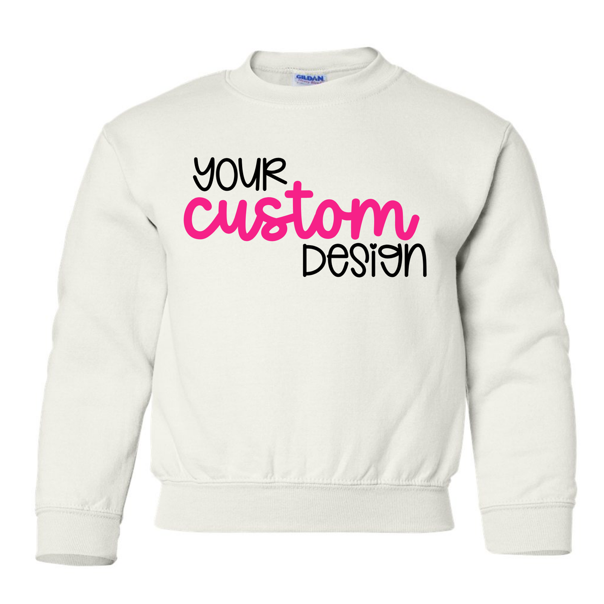 Youth Custom Gildan Sweatshirt