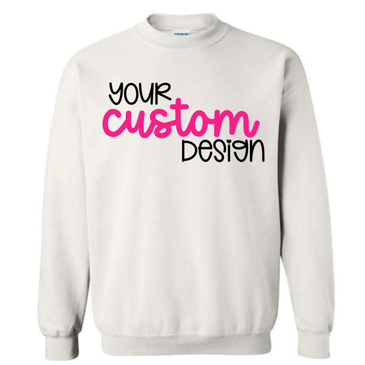 Adult Custom Gildan Crewneck
