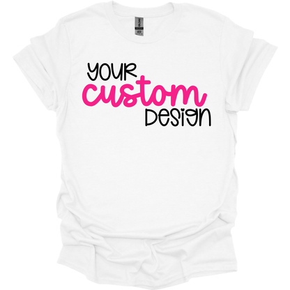 Custom Glitter Tshirt