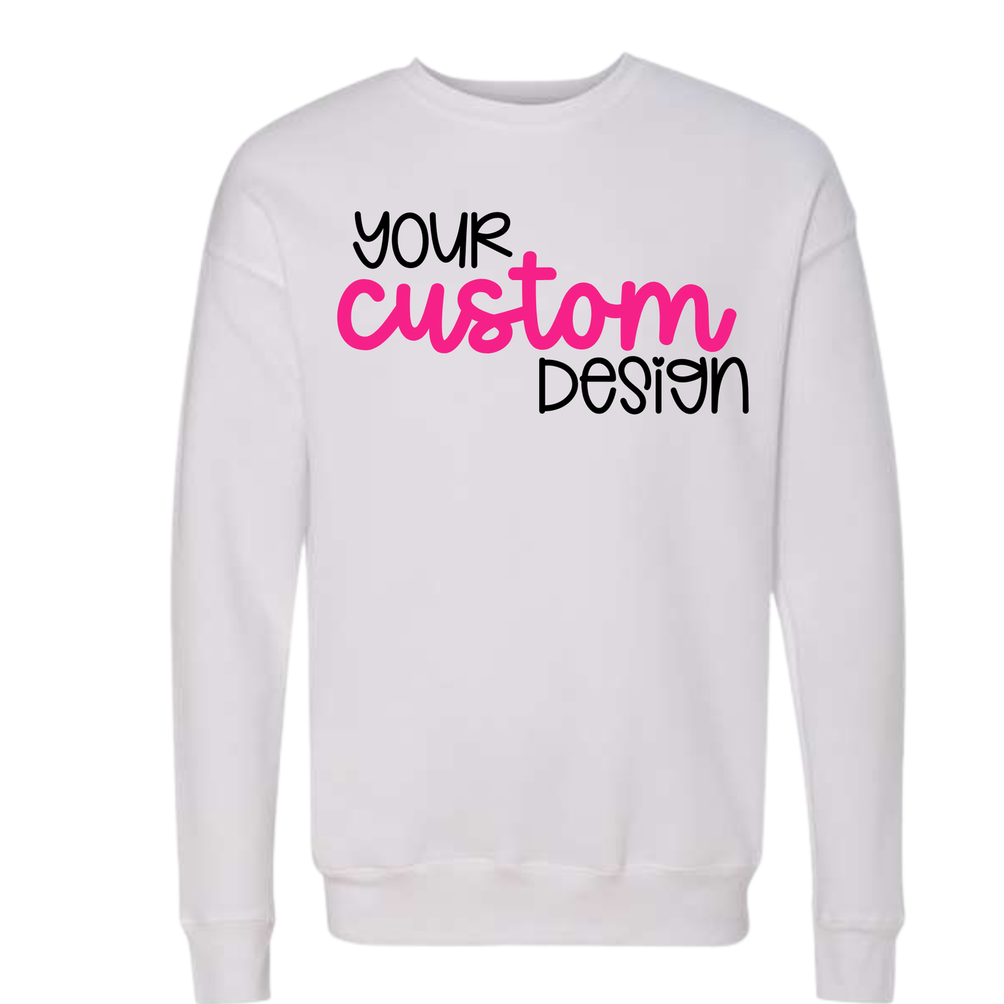 Adult Custom Bella Canvas Sweatshirt