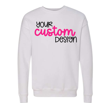 Adult Custom Bella Canvas Sweatshirt